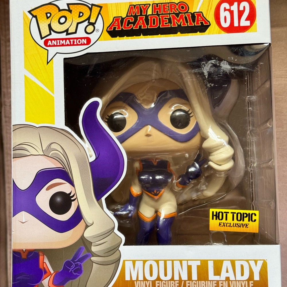 Funko Pop! Vinyl Super 6":‎ My Hero Academia - Mount Lady (6 inch) - Hot …